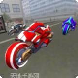 Future New York Motorcycle 3D