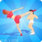 女孩向上冲