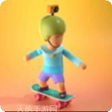滑板运动员