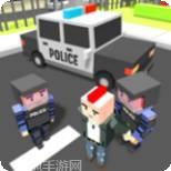 方块警车追逐
