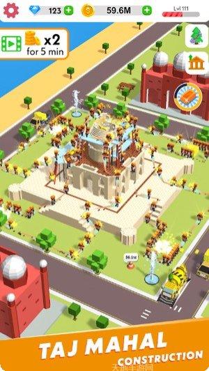 闲置建设者3D玩法