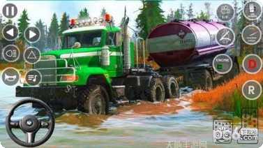 越野泥浆卡车驾驶技巧