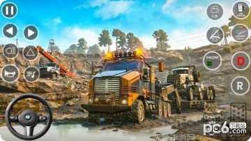 越野泥浆卡车极限赛道