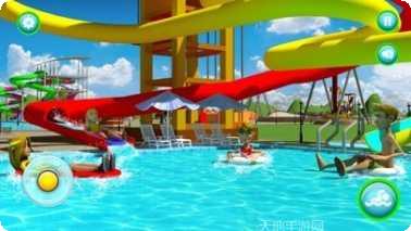 夏季运动水上乐园滑梯玩法介绍