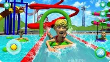 夏季运动水上乐园滑梯最新版本