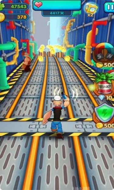 大力水手游戏角色