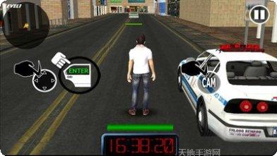 疯狂警车追逐游戏