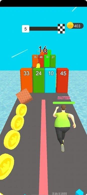 胖子跑3D角色介绍