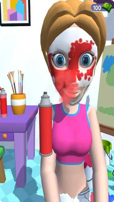 艺术涂色达人创意作品