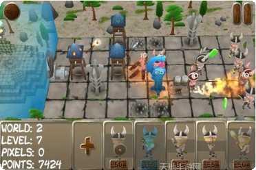 像素突击3D角色选择
