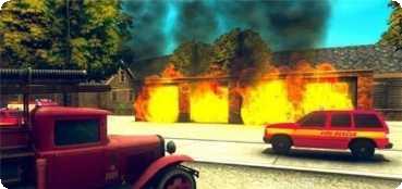 真实消防车模拟紧急响应