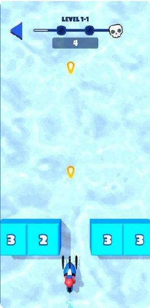 雪地摩托越野车冬季竞速
