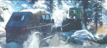 雪地奔驰车辆解锁