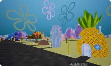 海绵宝宝的海底世界角色扮演