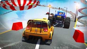 超级斜坡赛车特技攻略