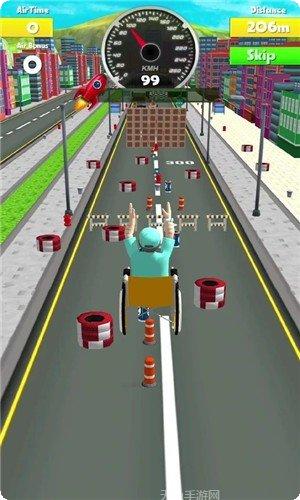 疯狂轮椅特技3D玩法介绍