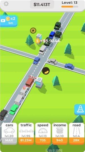 放置高速公路游戏玩法