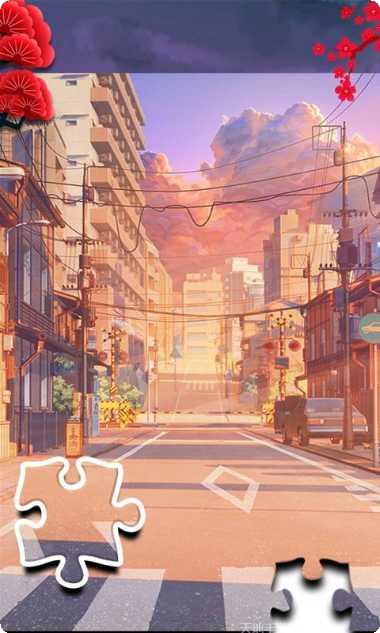 学长的秘密拼图玩法