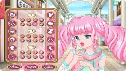 高校女生模拟角色创建