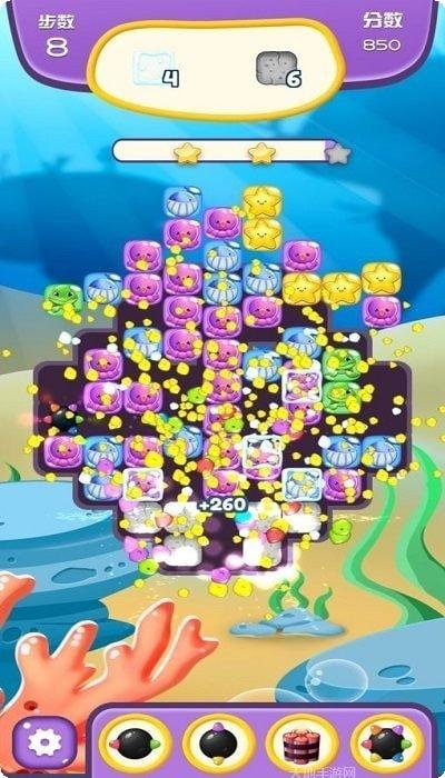 海星消消乐通关技巧