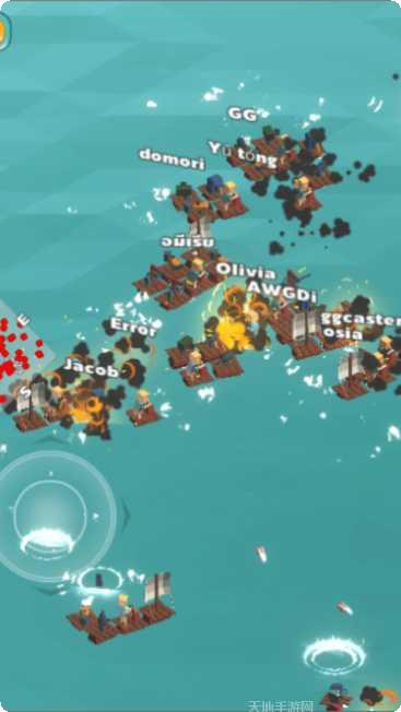 木筏生存海洋建造视频