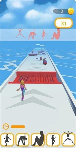 体操运动员跑步3D安卓版