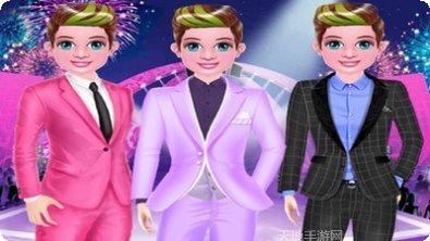 时尚娃娃化妆师服装搭配
