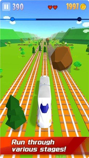 高速列车试跑模拟体验