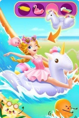 莉比小公主独角兽餐厅玩法