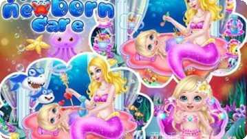 美人鱼公主梦幻美妆故事模式