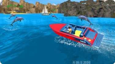 3D水上船驾驶模拟器玩法介绍