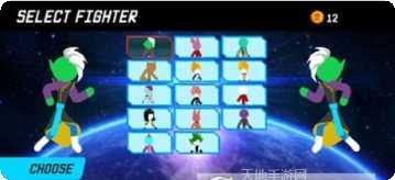 火柴人龙珠战士对决角色大全