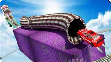 空中特技轨道赛车玩法介绍