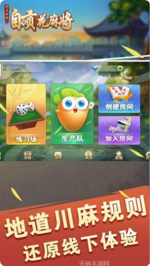 九点自贡花麻将攻略