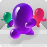彩色斑点冲突3D
