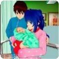 动漫孕妈妈护理模拟