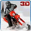 3D冬季雪地车