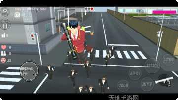 校园樱花模拟器升级版角色解锁