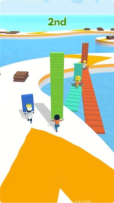 搭个桥快跑2游戏攻略