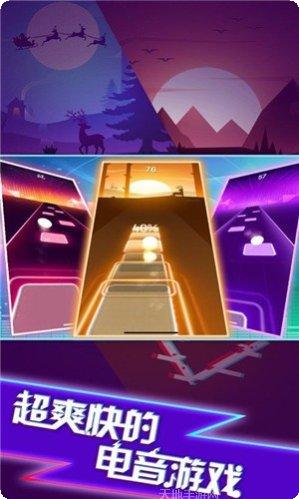 节奏跳球3d中文版玩法