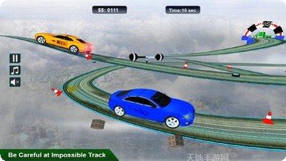 高空赛道不可能的特技竞赛3D下载