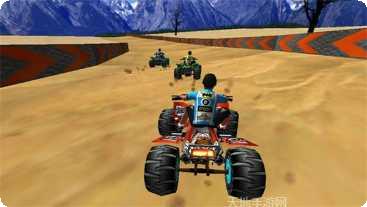ATV四轮自行车射击冒险