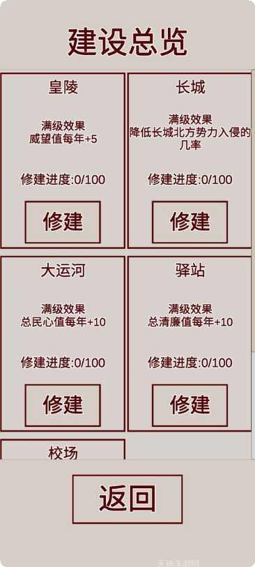 明朝人生养成记游戏评测