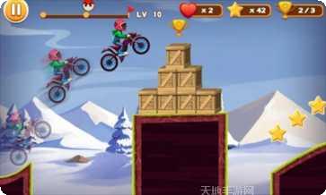 特技摩托车翘头技巧