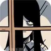 窗中少女