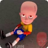 黑暗房子里的婴儿