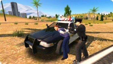城市警车司机模拟游戏