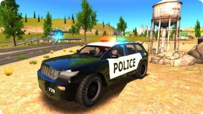 警察巡逻车驾驶挑战