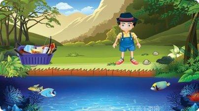 宝宝益智钓鱼教育意义