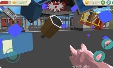 疯狂猪模拟器玩法